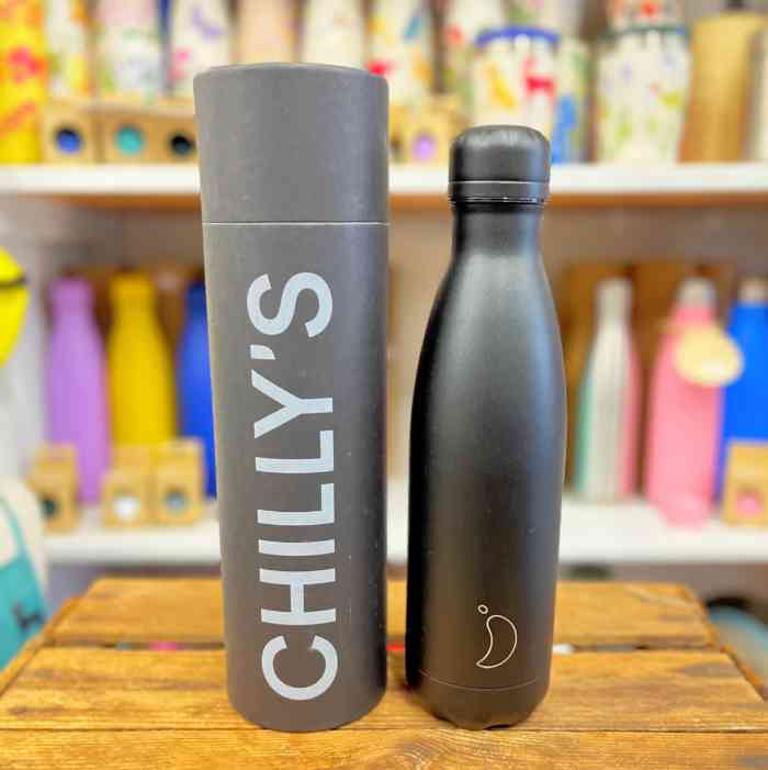 Chilly's Monochrome 500ml Bottle - All Black