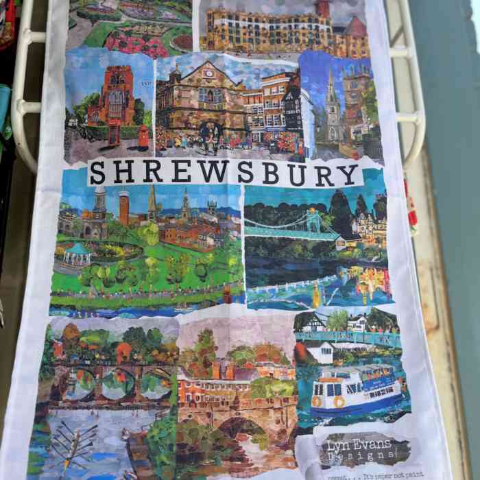 lyn-evans-designs-shrewsbury-100%-cotton-tea-towel
