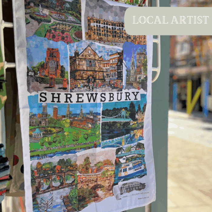 lyn-evans-designs-shrewsbury-100%-cotton-tea-towel