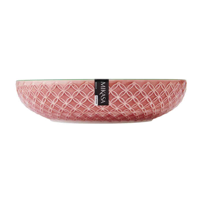 mikasa-leaf-geometric-pasta-bowl