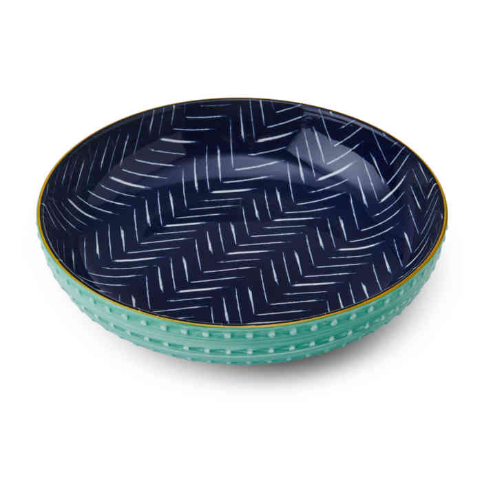 mikasa-indigo-chevron-pasta-bowl