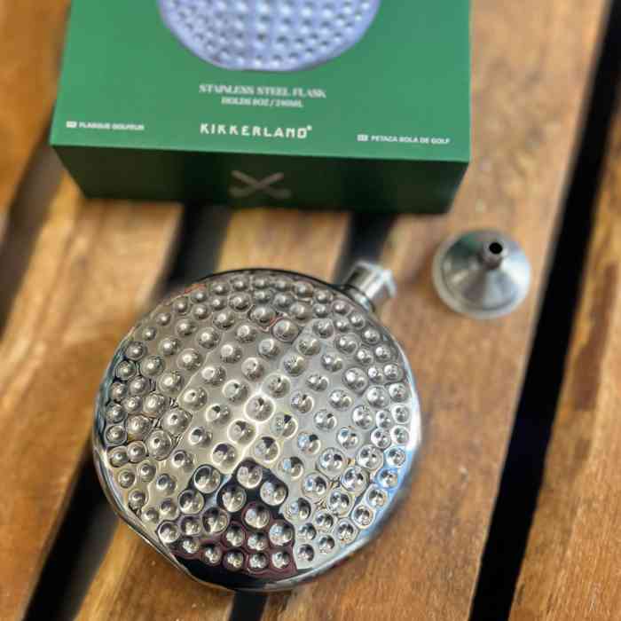 Kikkerland Golf Ball Flask