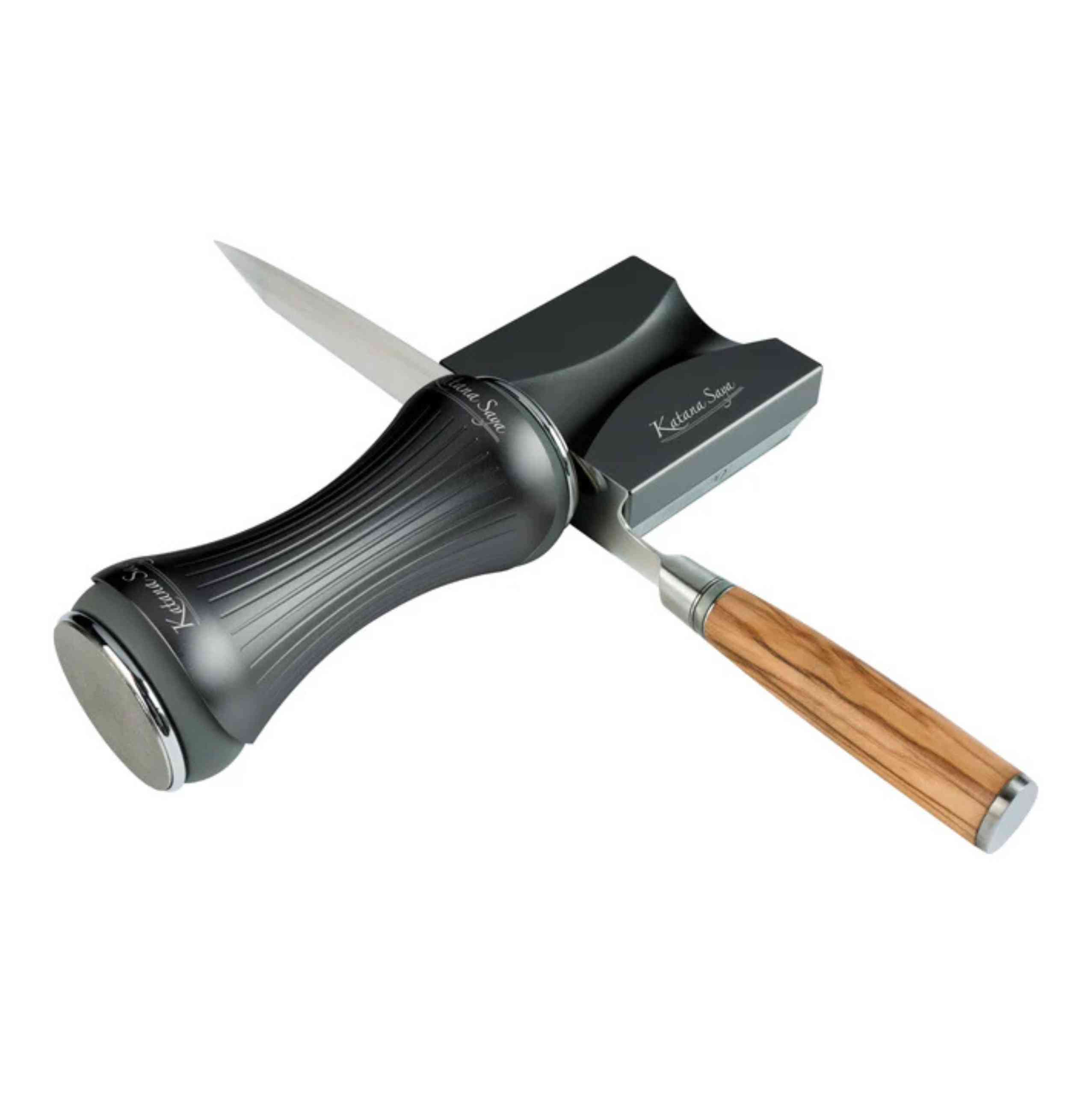 Katana Saya Roller Knife Sharpener with 4 Discs - Image 3