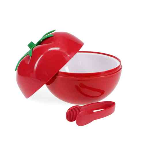 tomato-ice-bucket-with-lid-and-tongs